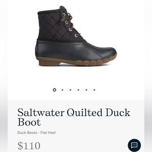 Sperry Saltwater Quilted DuckBoot